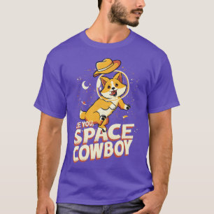 Corgi Space Cowboy von Tobe Fonseca T-Shirt