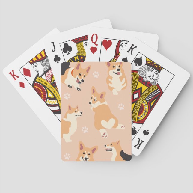 Corgi Spielkarten (Rückseite)