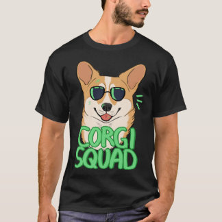 Corgi Squad Red T-Shirt