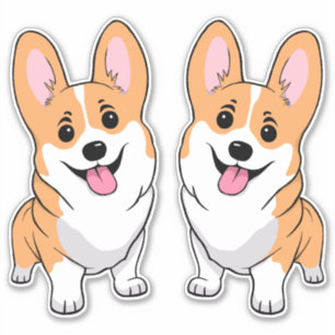 Corgi Sticker