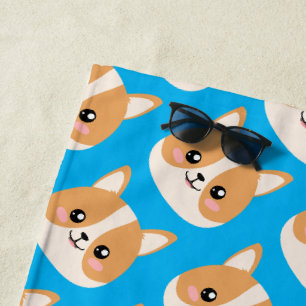 Corgi Strandtuch