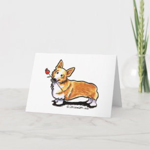 Corgi Sweetheart Karte