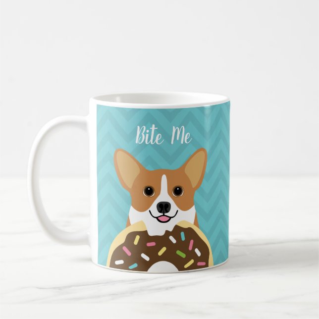 Corgi-Tasse Kaffeetasse (Links)