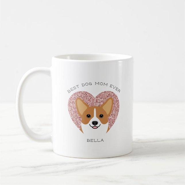 Corgi-Tasse Kaffeetasse (Links)