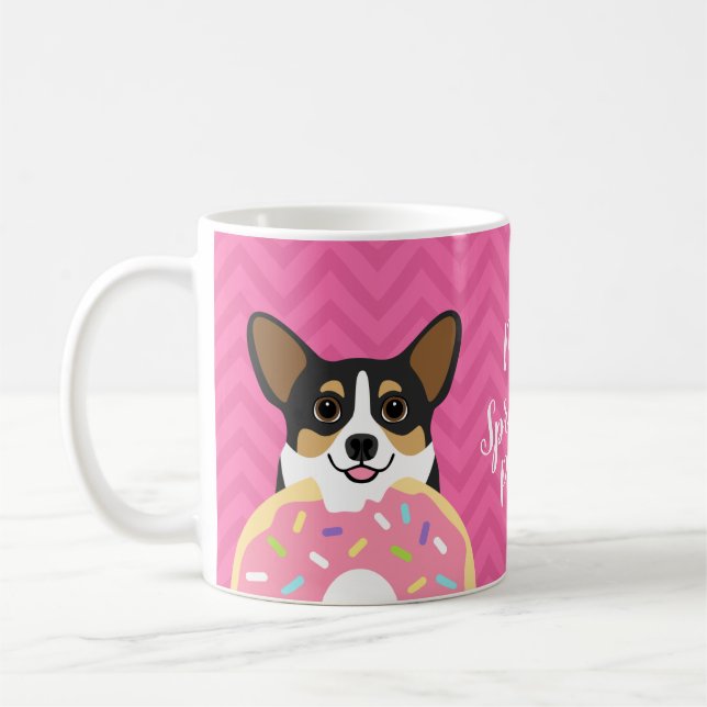 Corgi-Tasse Kaffeetasse (Links)