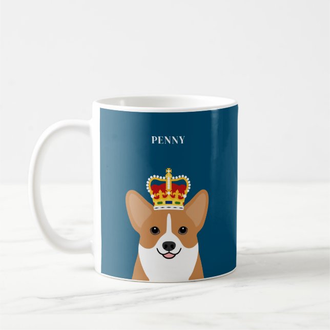 Corgi-Tasse Kaffeetasse (Links)