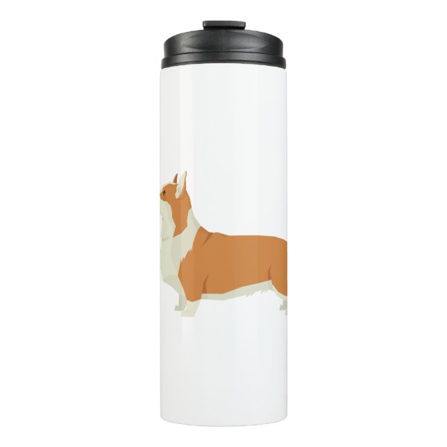 Corgi Thermosbecher (Vorderseite)