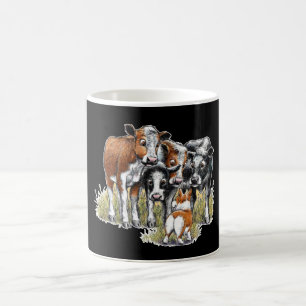 Corgi und die Kühe Kaffeetasse