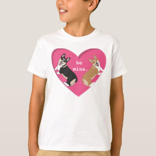 Corgi Valentinstag T-Shirt
