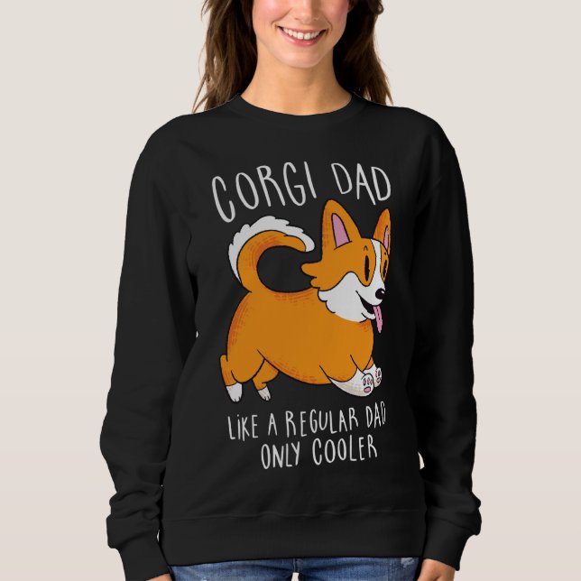 Corgi Vater 220 Sweatshirt (Vorderseite)