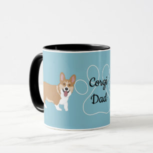 Corgi Vater Tasse