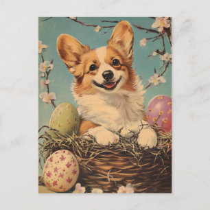 Corgi Vintag Osteri Postkarte