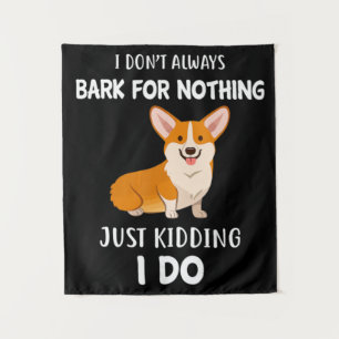 Corgi Wandteppich