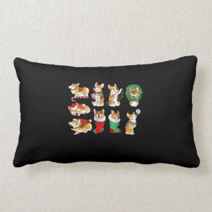 Corgi Weihnachten Weihnachten Weihnachten Weihnach Lendenkissen