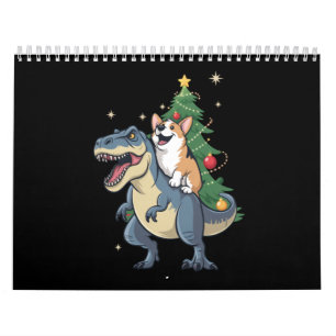Corgi Weihnachts-Dinosaurier Baum Rex Urlaub Xmas  Kalender