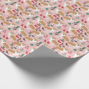 Corgi Weihnachtsgeschenk Wrap Geschenkpapier