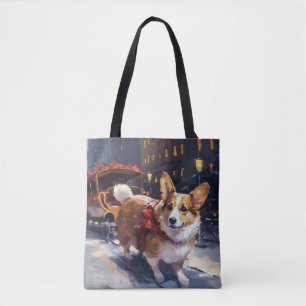 Corgi Weihnachtssaison Tasche