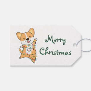 Corgi Weihnachtsschnee Wintertiere Corgis Trucker Geschenkanhänger