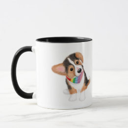 Corgi Welpe "Bester Hundedad aller Zeiten" Tasse