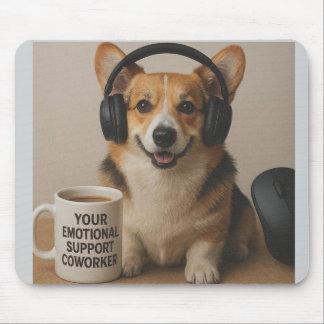 Corgi-Welpen Emotionale Unterstützungsmauspad Mousepad