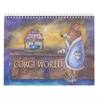Corgi World - calendrier des chiens de corgi gallo