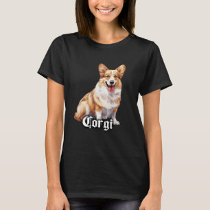 Corgi x Welsh Corgi Hund T-Shirt