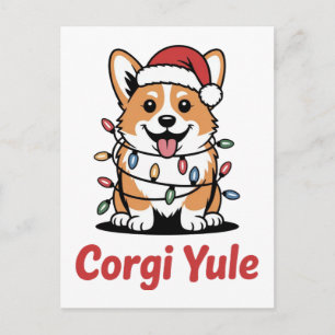 Corgi Yule Lustiges Weihnachten Kawaii Corgi Hunde