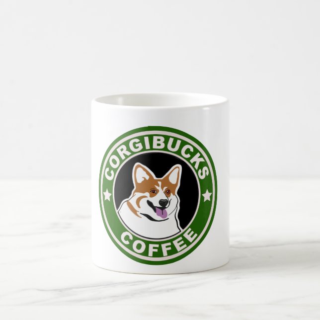 Corgibucks Kaffee Kaffeetasse (Mittel)