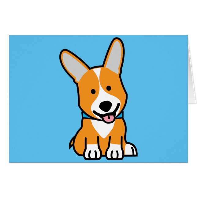 CorgiCorgis verfolgen Welpenhündchen glücklichen (Vorderseite (Horizontal))