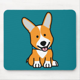 CorgiCorgis verfolgen Welpenhündchen glücklichen Mousepad