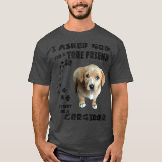Corgidor Quote Mom, Corgi Lab Dad, Corgi Labrador  T-Shirt