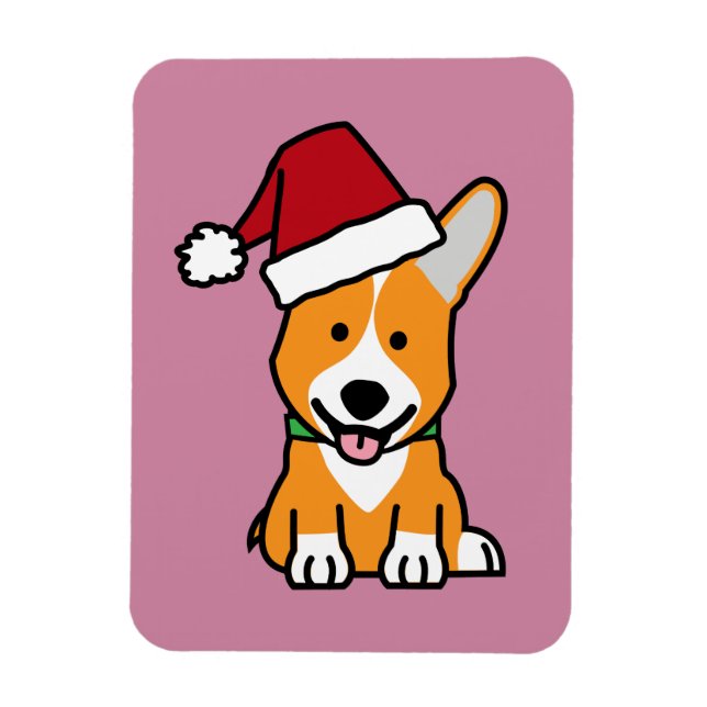Corgihundewelpe Magnet (Vertikal)