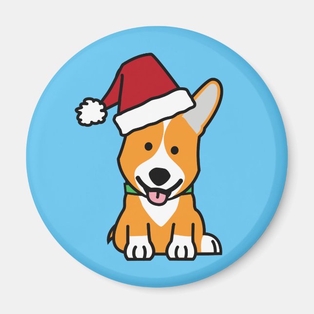 Corgihundewelpe Magnet (Vorne)