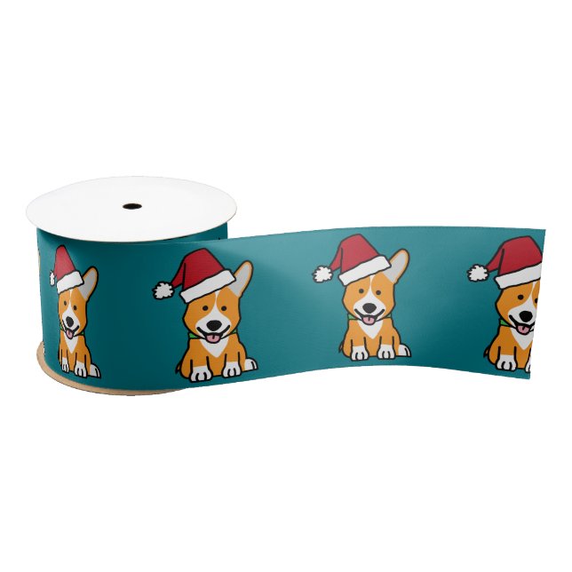 Corgihundewelpe Satinband (Spule)
