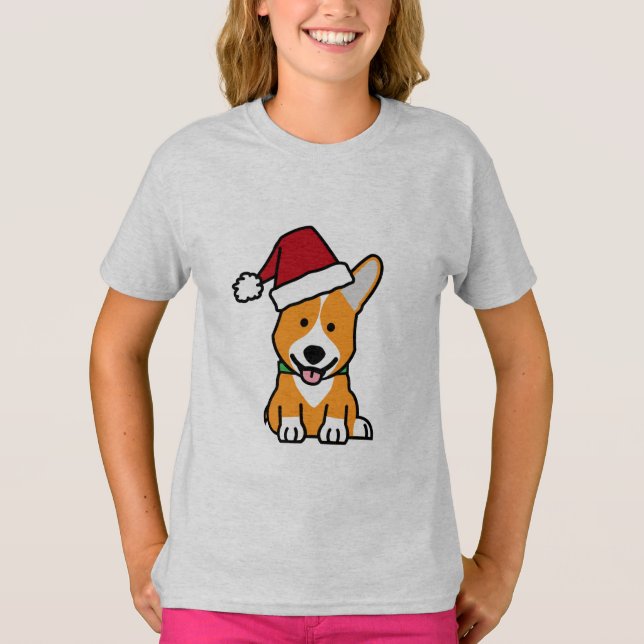 Corgihundewelpe T-Shirt (Vorderseite)