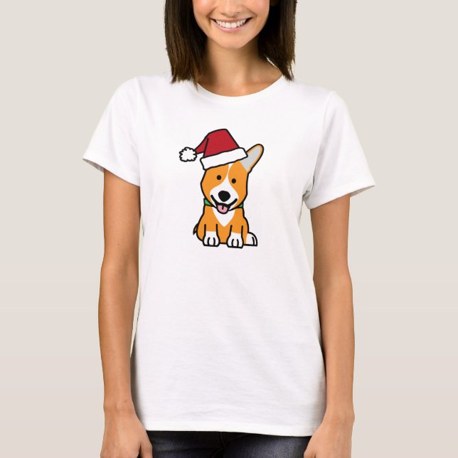 Corgihundewelpe T-Shirt (Vorderseite)