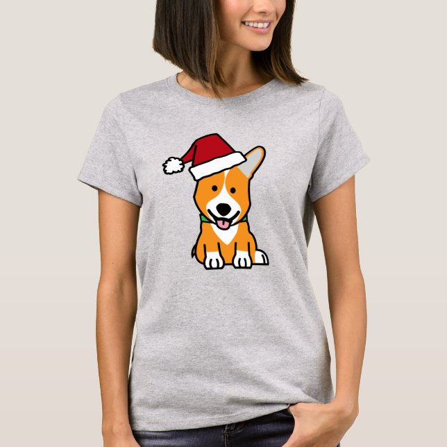Corgihundewelpe T-Shirt (Vorderseite)