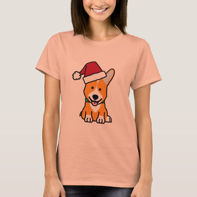 Corgihundewelpe T-Shirt (Vorderseite)