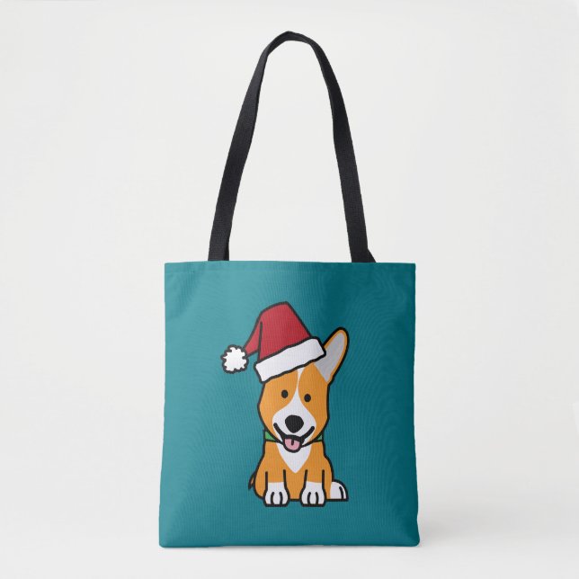 Corgihundewelpe Tasche (Vorderseite)