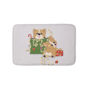 Corgis Badematte