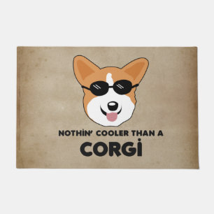 Corgis Funny Nichts Cooler als ein Corgi Fußmatte