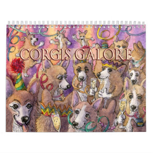 Corgis Galore - Hunde mit Spaß - Kalender