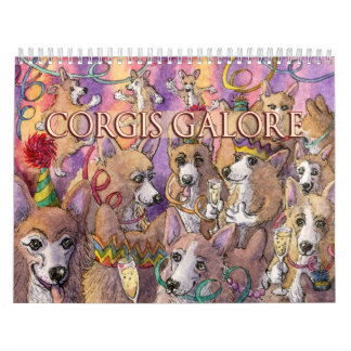 Corgis Galore - Hunde mit Spaß - Kalender