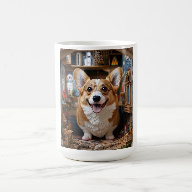 Corgis Haus Kaffeetasse (Mittel)
