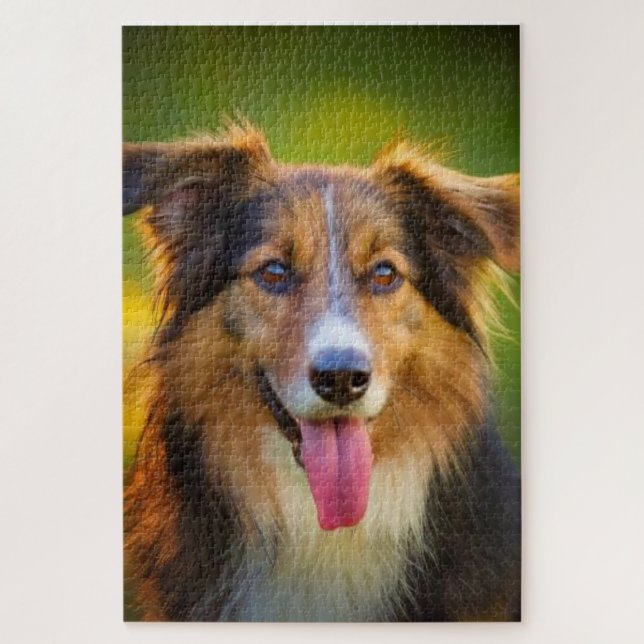 Corgis Lächeln (Vertikal)