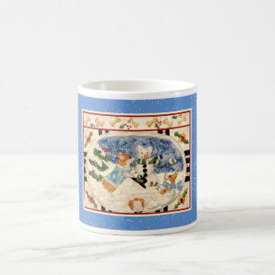 Corgisnowman-Tasse Kaffeetasse