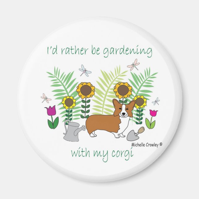 CorgiTan Magnet (Vorne)