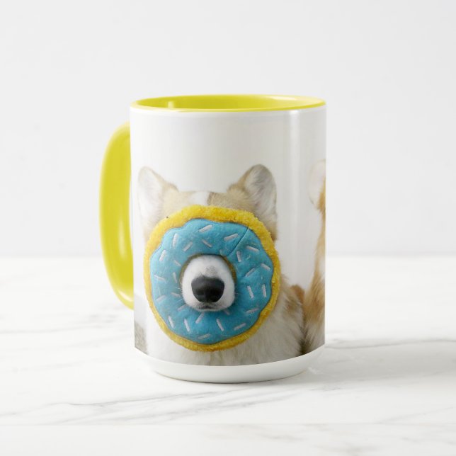 Corgnuts Kaffee-Tasse Tasse (Vorderseite Links)