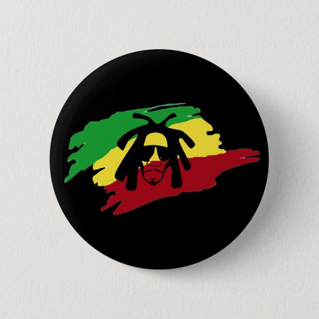 Cori Reith Rasta reggae rasta Button (Vorderseite)