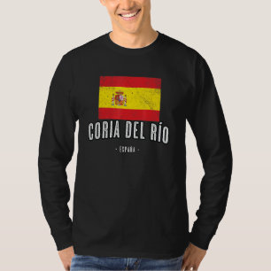 Coria Del Ro Espagne Es Drapeau Ville Haut - Bande